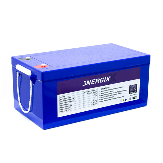 Batería Sellada VRLA GEL Nergix 12V 250Ah NX122500G